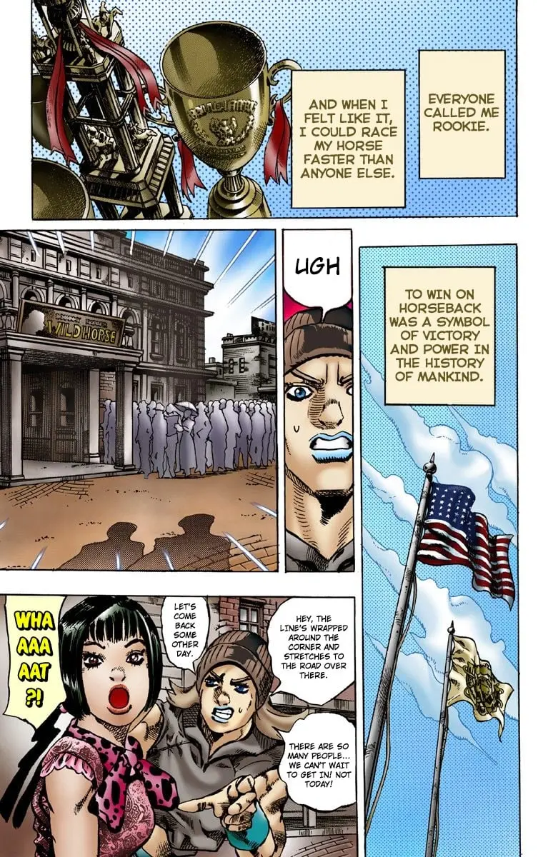 JoJo's Bizarre Adventure Steel Ball Run Colored Manga, chapter 3, page 6