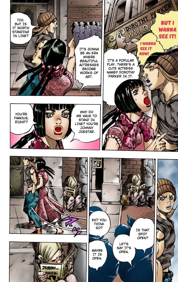 JoJo's Bizarre Adventure Steel Ball Run Colored Manga, chapter 3, page 7
