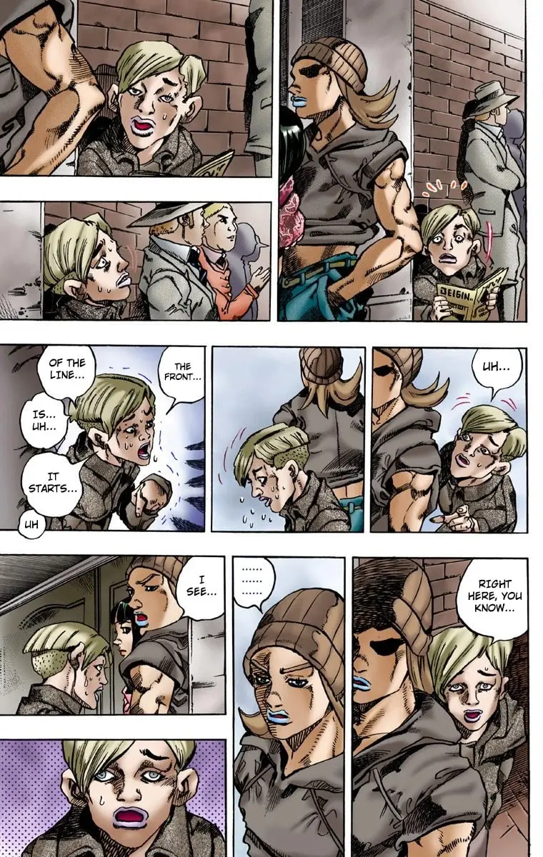 JoJo's Bizarre Adventure Steel Ball Run Colored Manga, chapter 3, page 8
