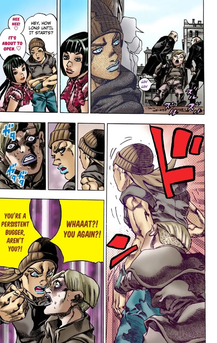 JoJo's Bizarre Adventure Steel Ball Run Colored Manga, chapter 3, page 10