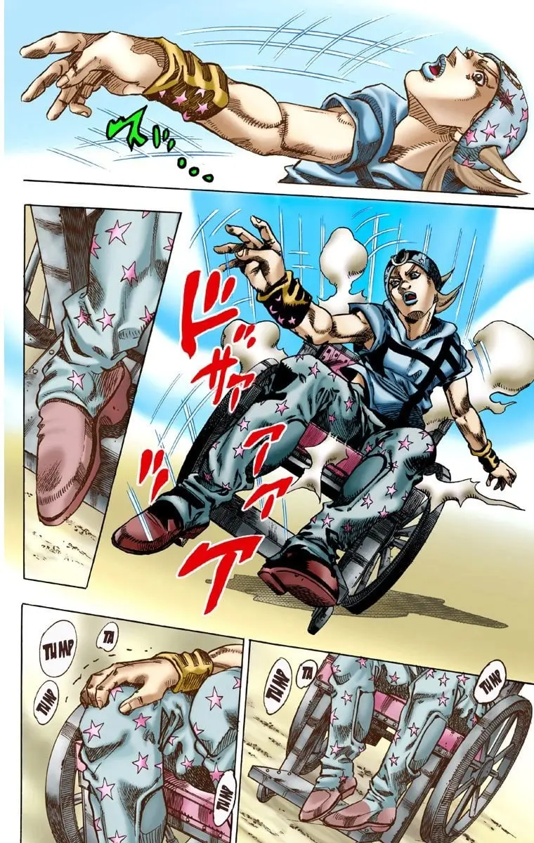JoJo's Bizarre Adventure Steel Ball Run Colored Manga, chapter 3, page 21
