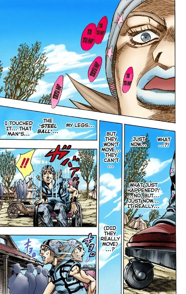 JoJo's Bizarre Adventure Steel Ball Run Colored Manga, chapter 3, page 22