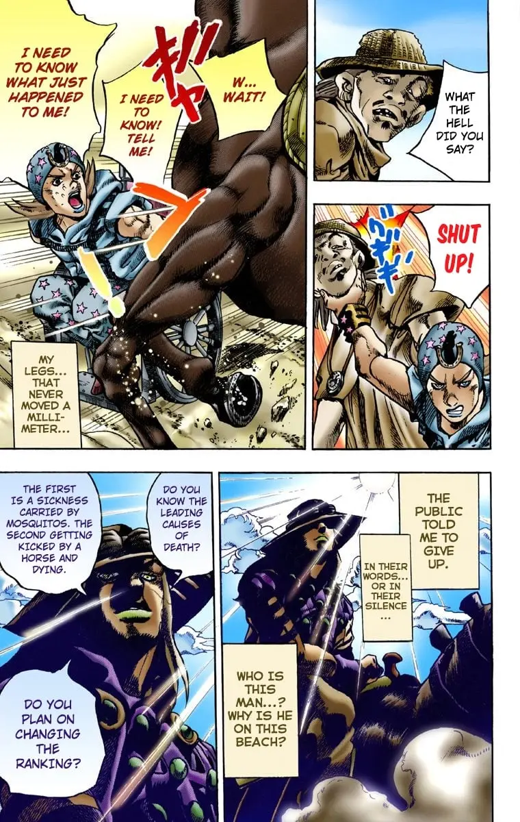 JoJo's Bizarre Adventure Steel Ball Run Colored Manga, chapter 3, page 24