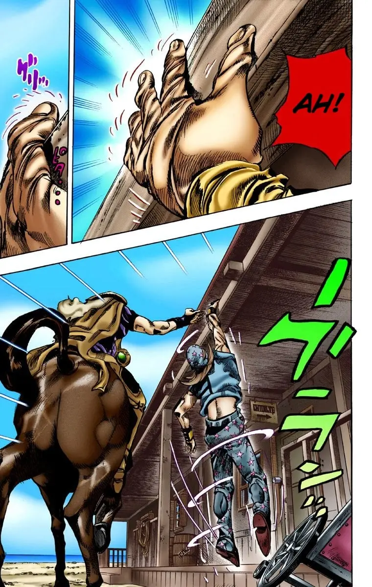 JoJo's Bizarre Adventure Steel Ball Run Colored Manga, chapter 3, page 29