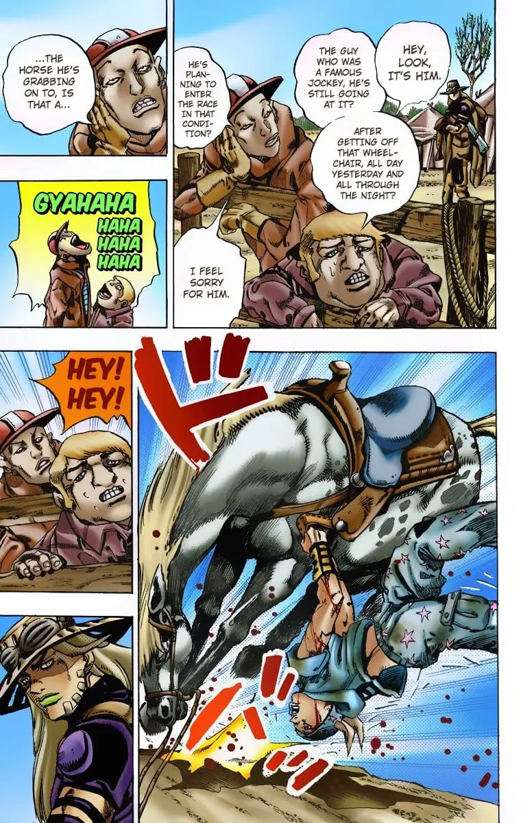 JoJo's Bizarre Adventure Steel Ball Run Colored Manga, chapter 4, page 6