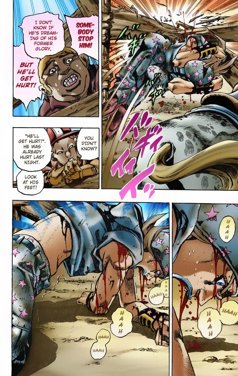 JoJo's Bizarre Adventure Steel Ball Run Colored Manga, chapter 4, page 7