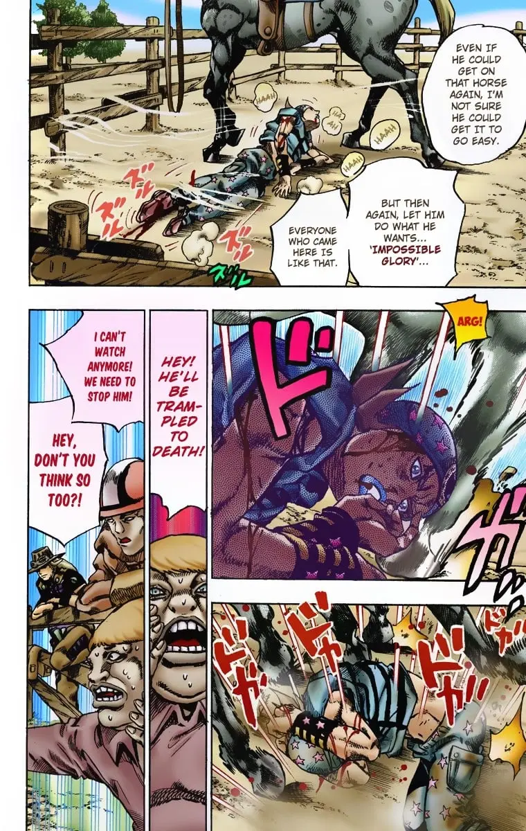 JoJo's Bizarre Adventure Steel Ball Run Colored Manga, chapter 4, page 9