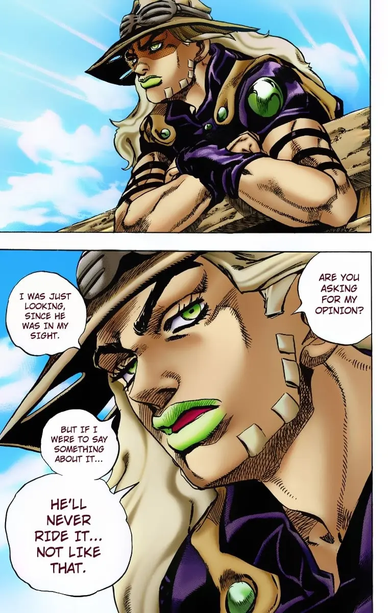 JoJo's Bizarre Adventure Steel Ball Run Colored Manga, chapter 4, page 10