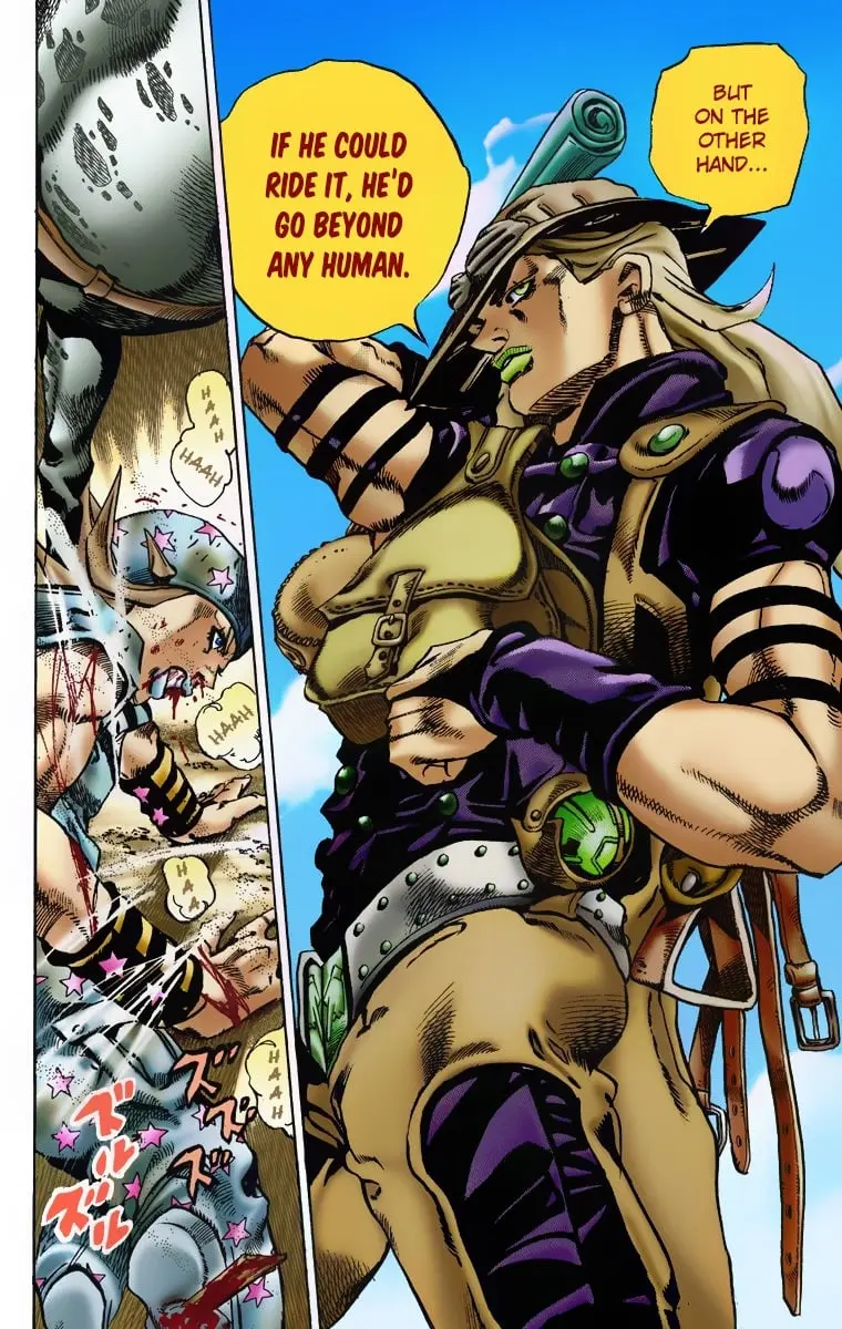 JoJo's Bizarre Adventure Steel Ball Run Colored Manga, chapter 4, page 11
