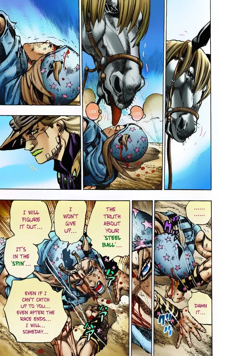 JoJo's Bizarre Adventure Steel Ball Run Colored Manga, chapter 4, page 21