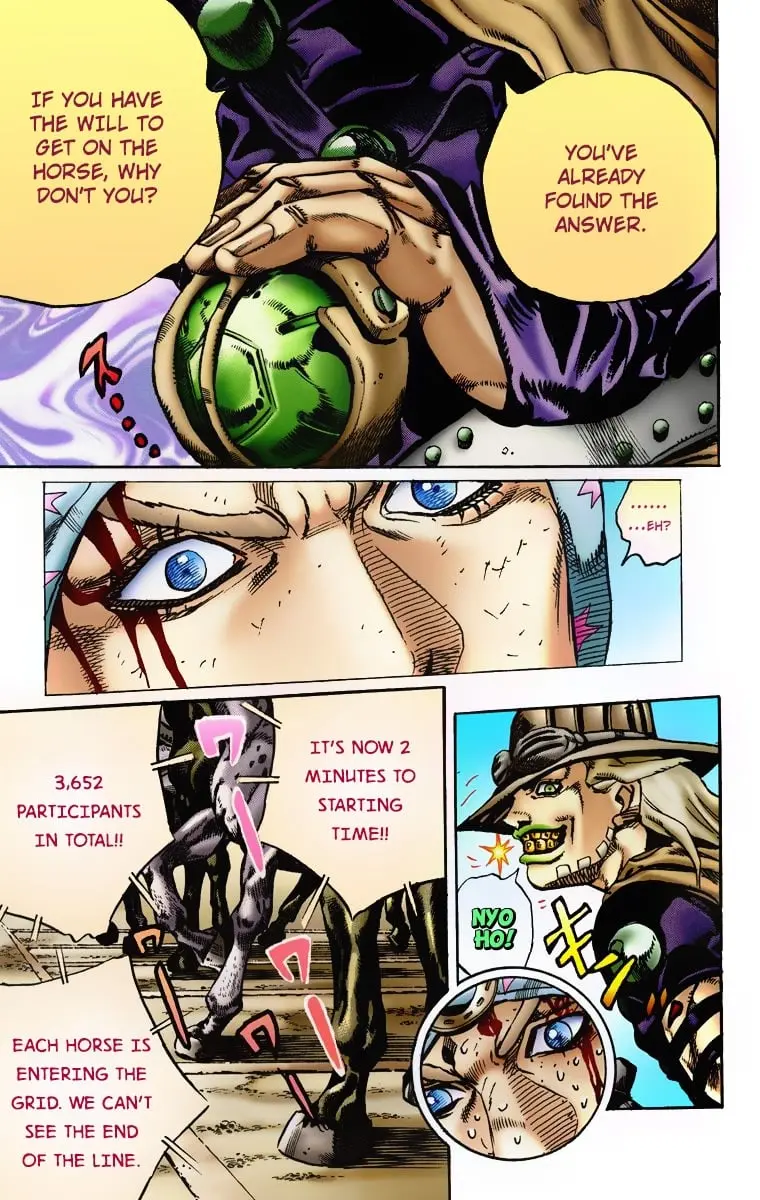 JoJo's Bizarre Adventure Steel Ball Run Colored Manga, chapter 4, page 23