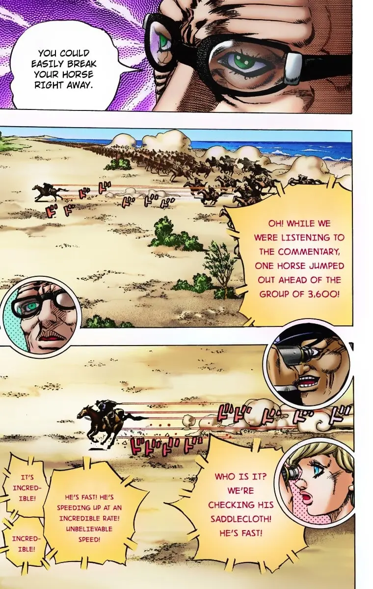 JoJo's Bizarre Adventure Steel Ball Run Colored Manga, chapter 5, page 5