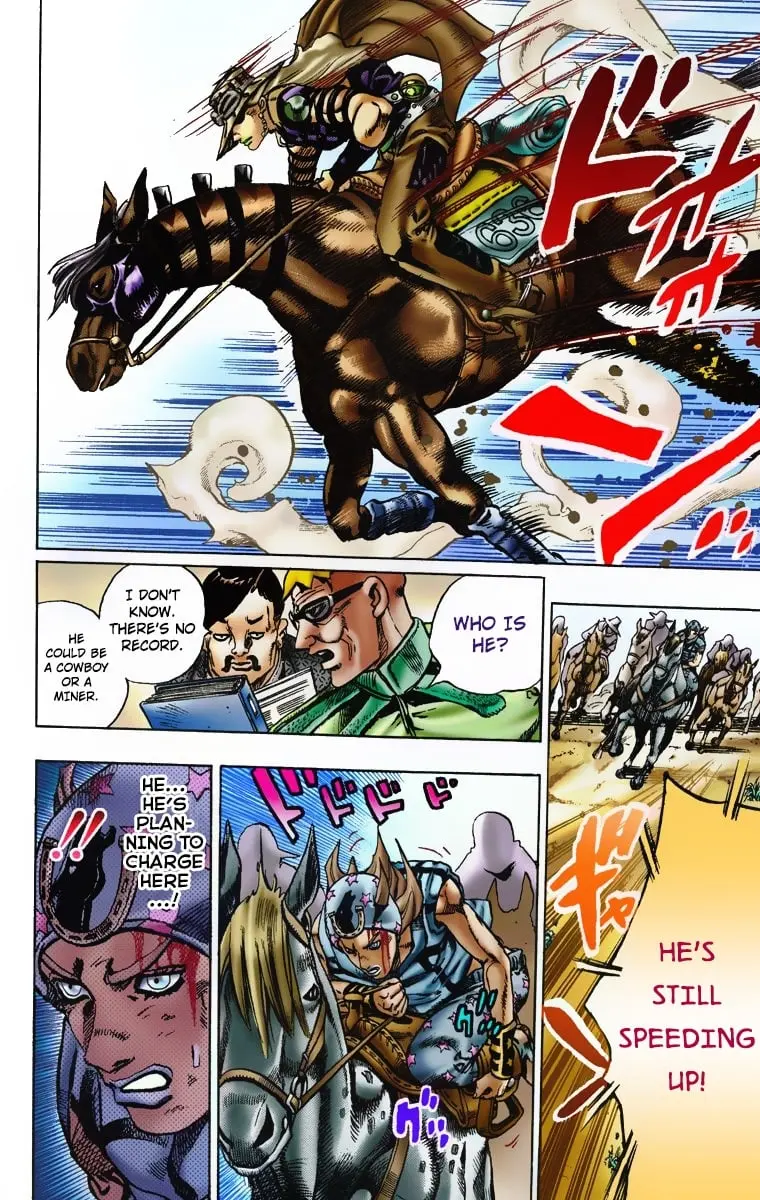 JoJo's Bizarre Adventure Steel Ball Run Colored Manga, chapter 5, page 7