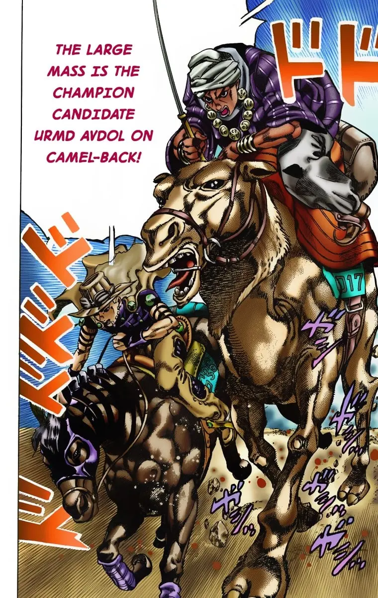 JoJo's Bizarre Adventure Steel Ball Run Colored Manga, chapter 5, page 12