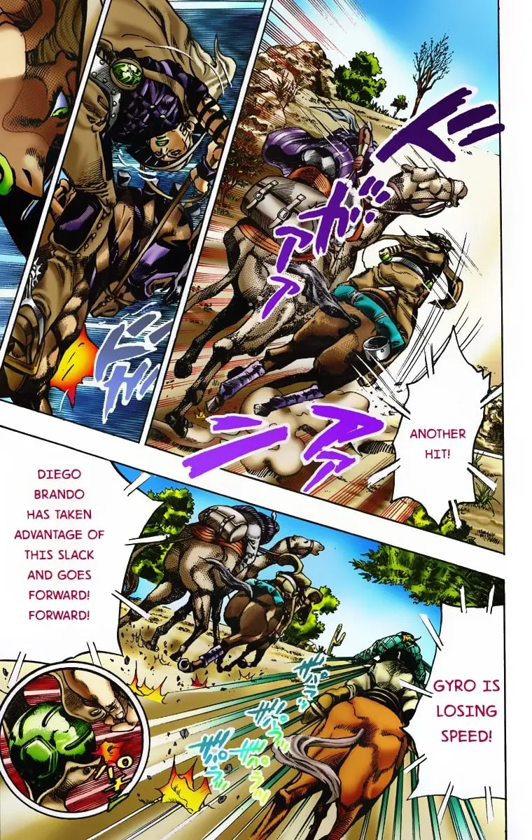 JoJo's Bizarre Adventure Steel Ball Run Colored Manga, chapter 5, page 15