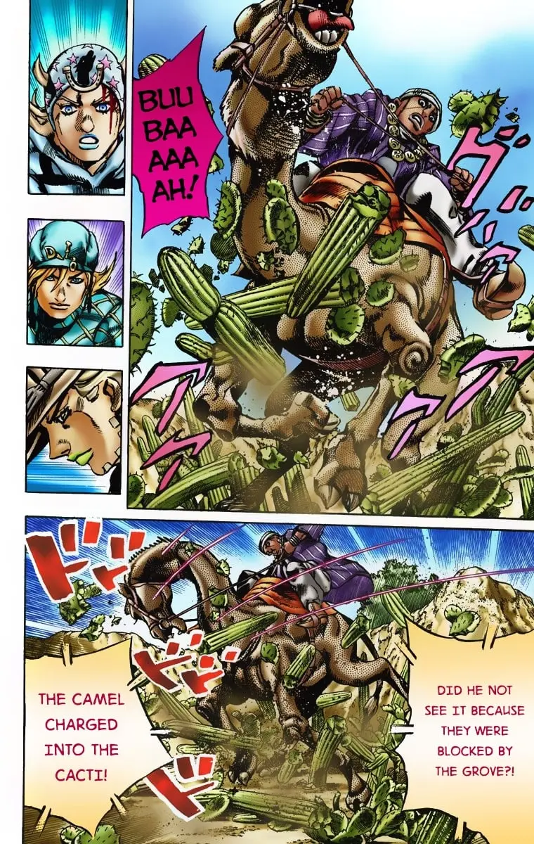 JoJo's Bizarre Adventure Steel Ball Run Colored Manga, chapter 5, page 19