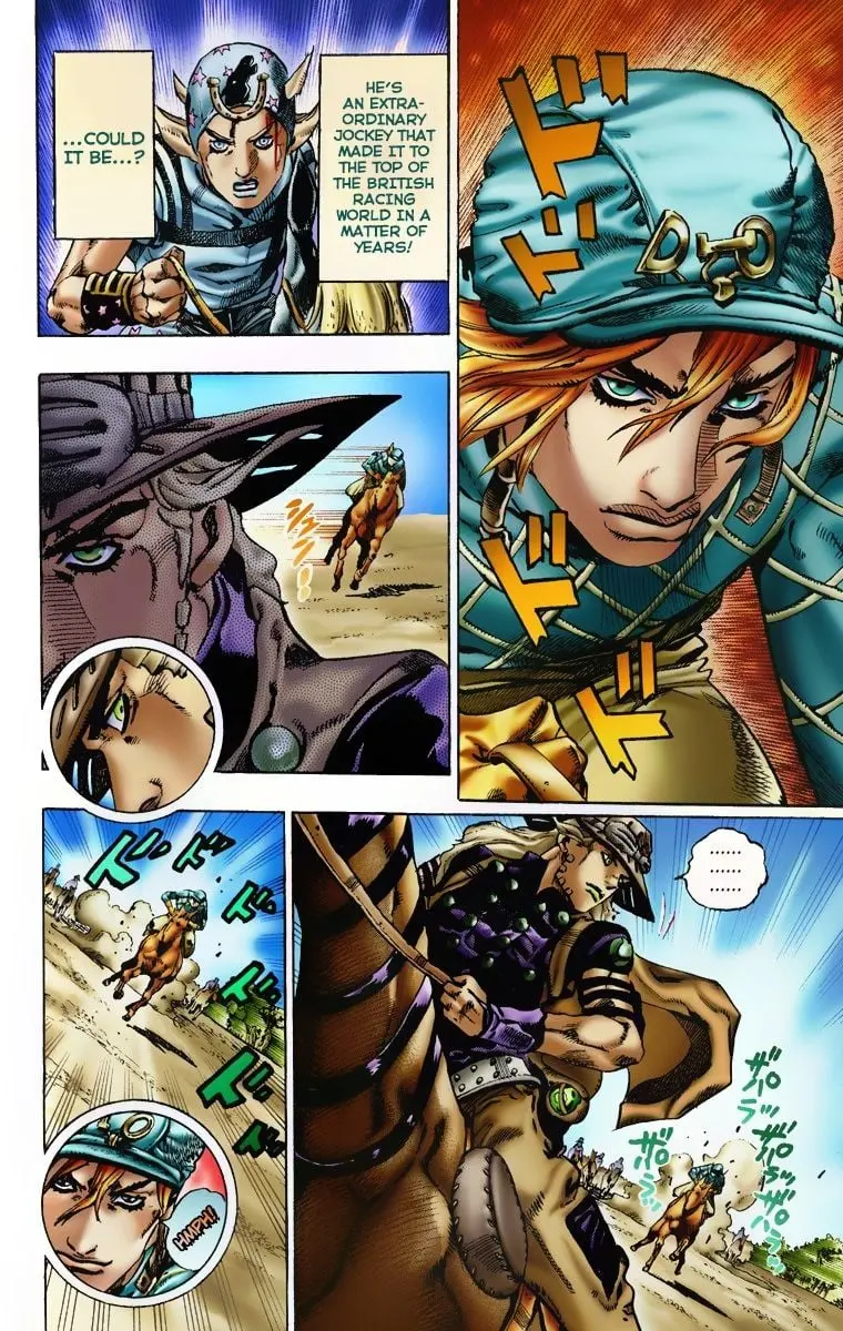 JoJo's Bizarre Adventure Steel Ball Run Colored Manga, chapter 6, page 5