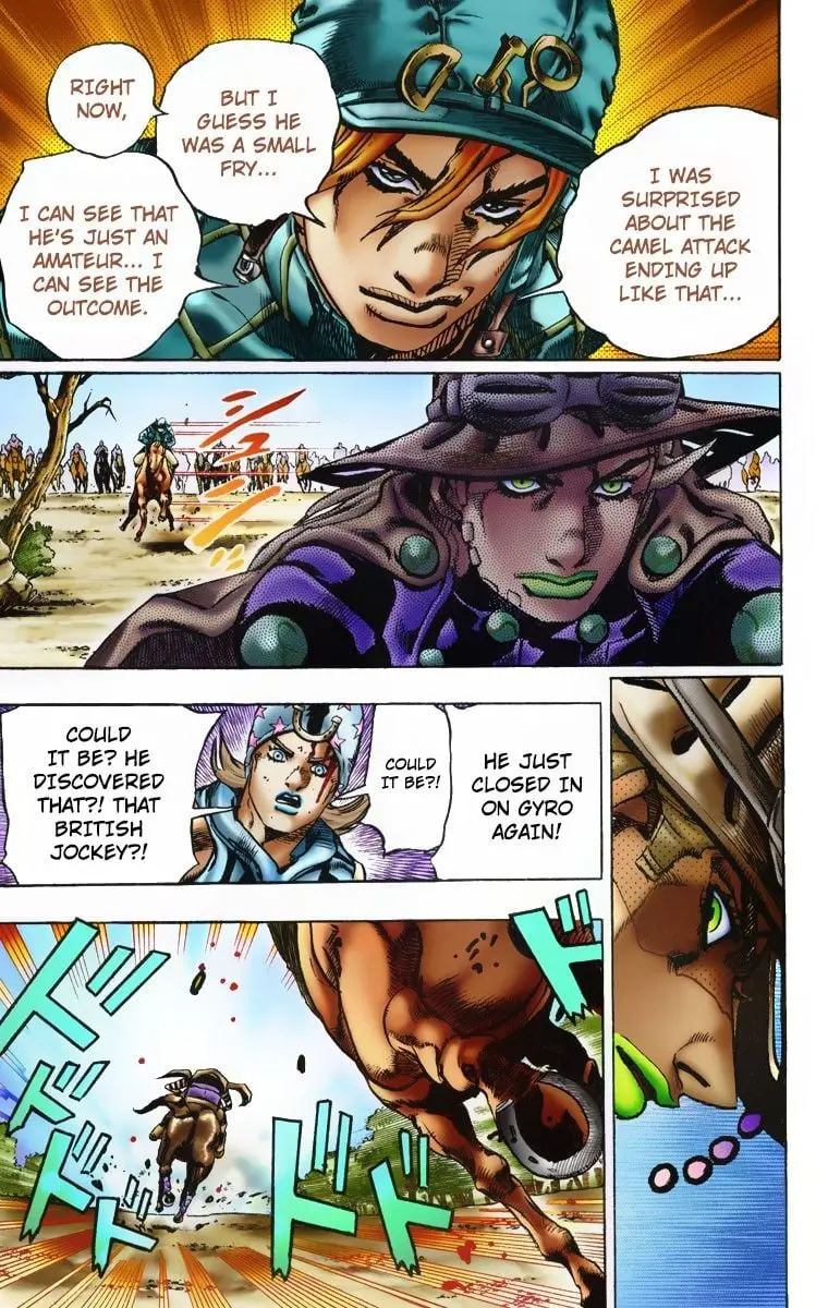 JoJo's Bizarre Adventure Steel Ball Run Colored Manga, chapter 6, page 6
