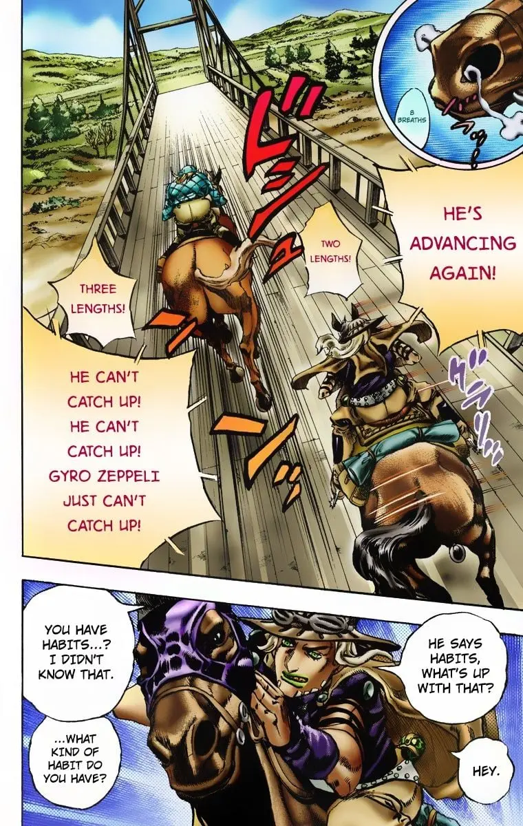 JoJo's Bizarre Adventure Steel Ball Run Colored Manga, chapter 6, page 15