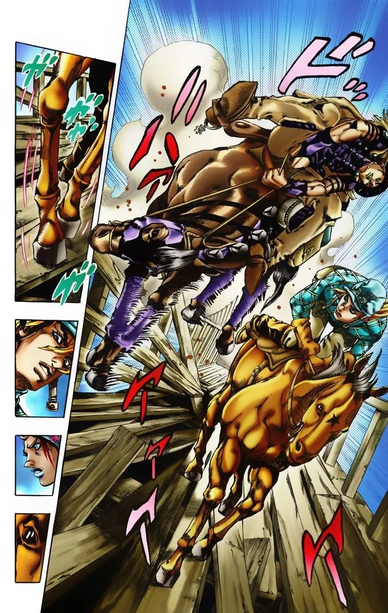 JoJo's Bizarre Adventure Steel Ball Run Colored Manga, chapter 6, page 18