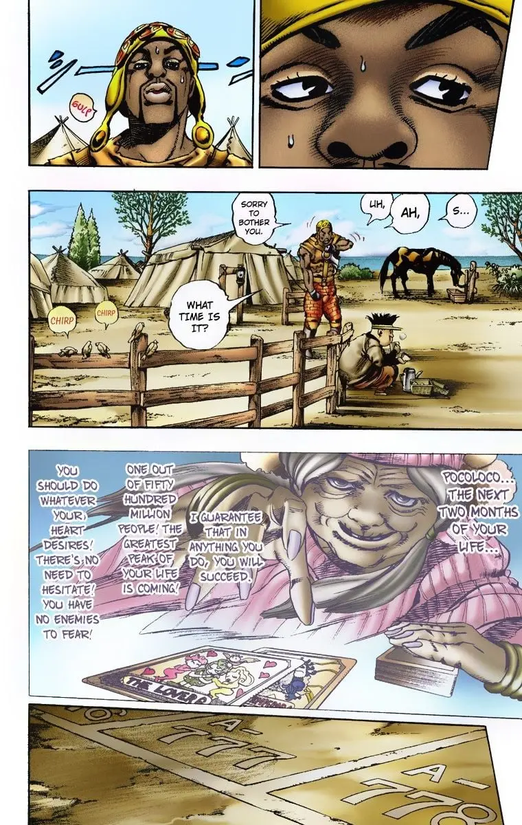 JoJo's Bizarre Adventure Steel Ball Run Colored Manga, chapter 6, page 23