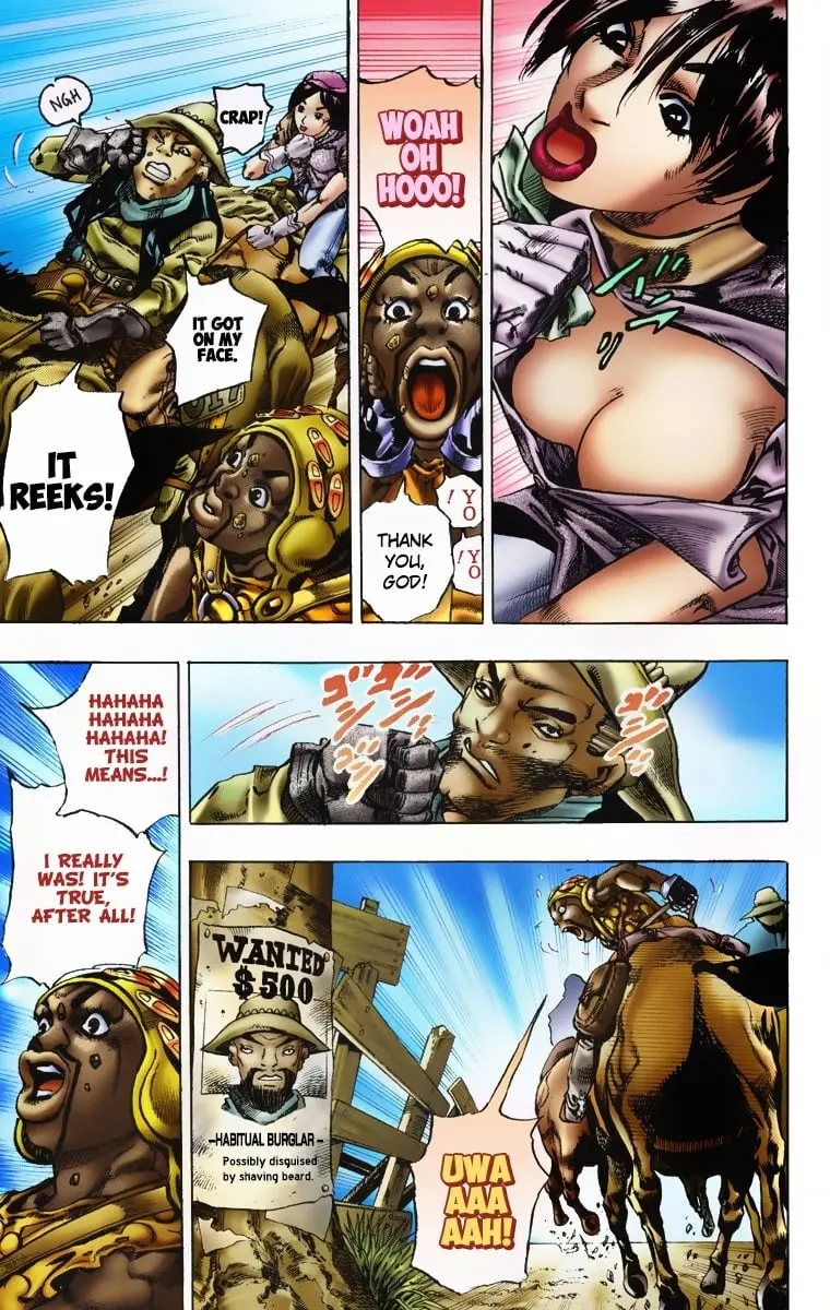 JoJo's Bizarre Adventure Steel Ball Run Colored Manga, chapter 7, page 4
