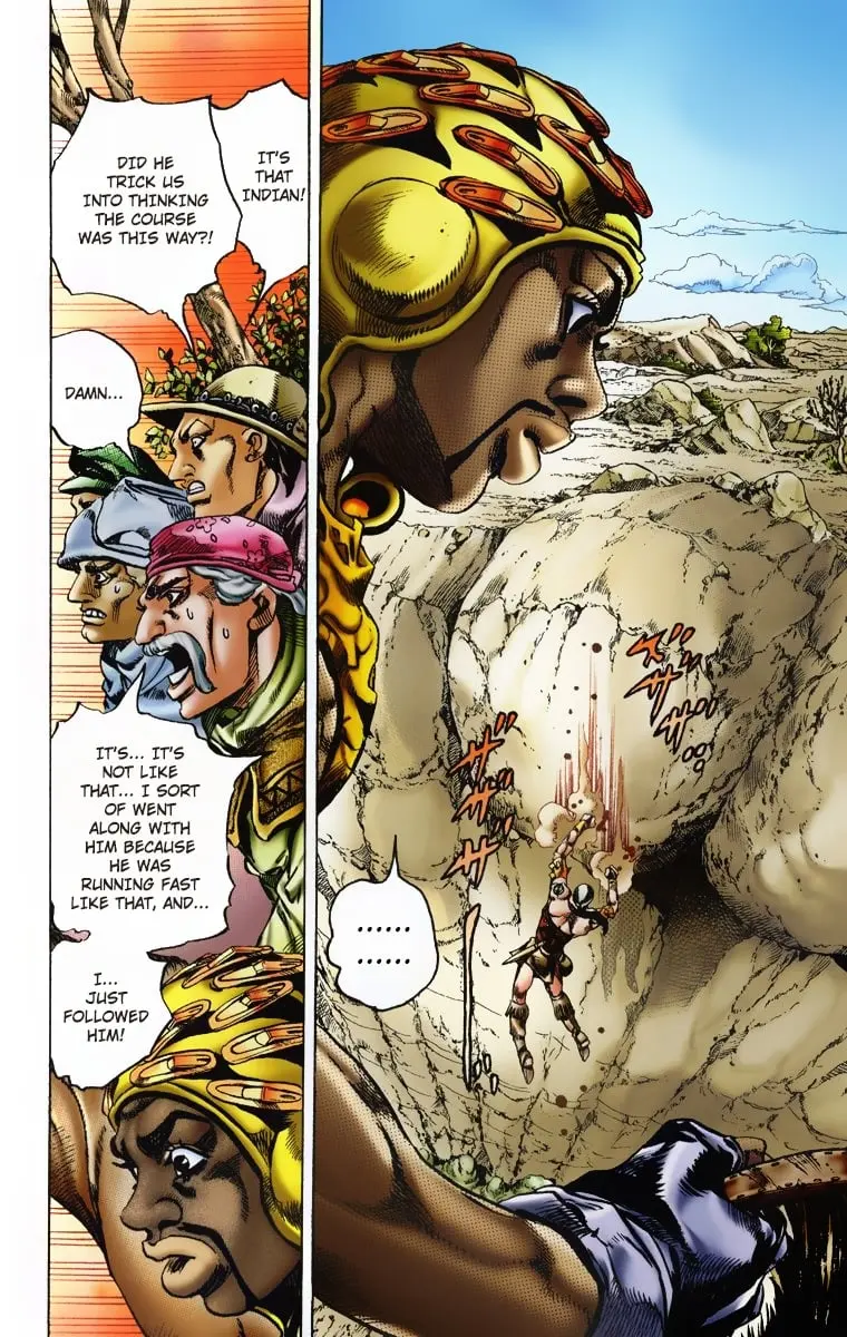 JoJo's Bizarre Adventure Steel Ball Run Colored Manga, chapter 7, page 7