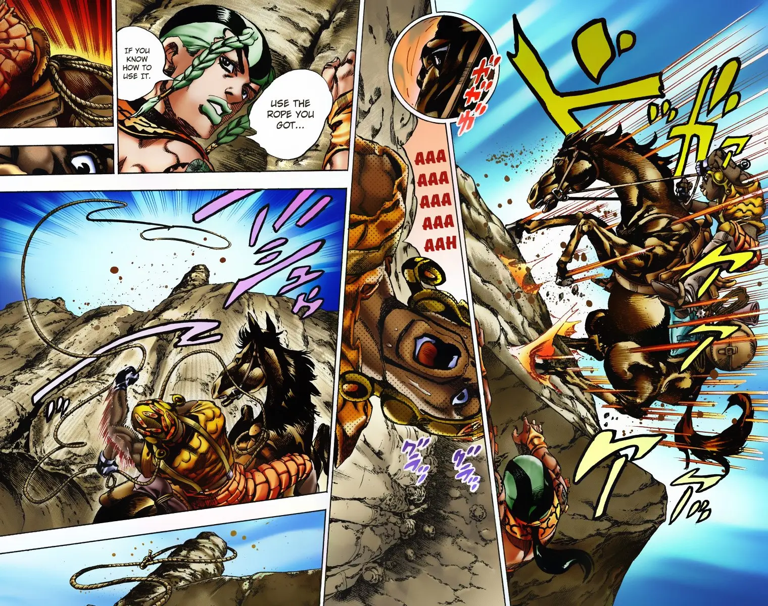 JoJo's Bizarre Adventure Steel Ball Run Colored Manga, chapter 7, page 10