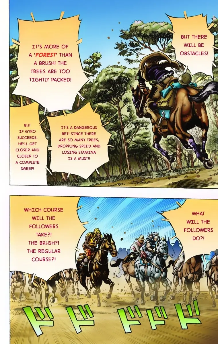 JoJo's Bizarre Adventure Steel Ball Run Colored Manga, chapter 7, page 19