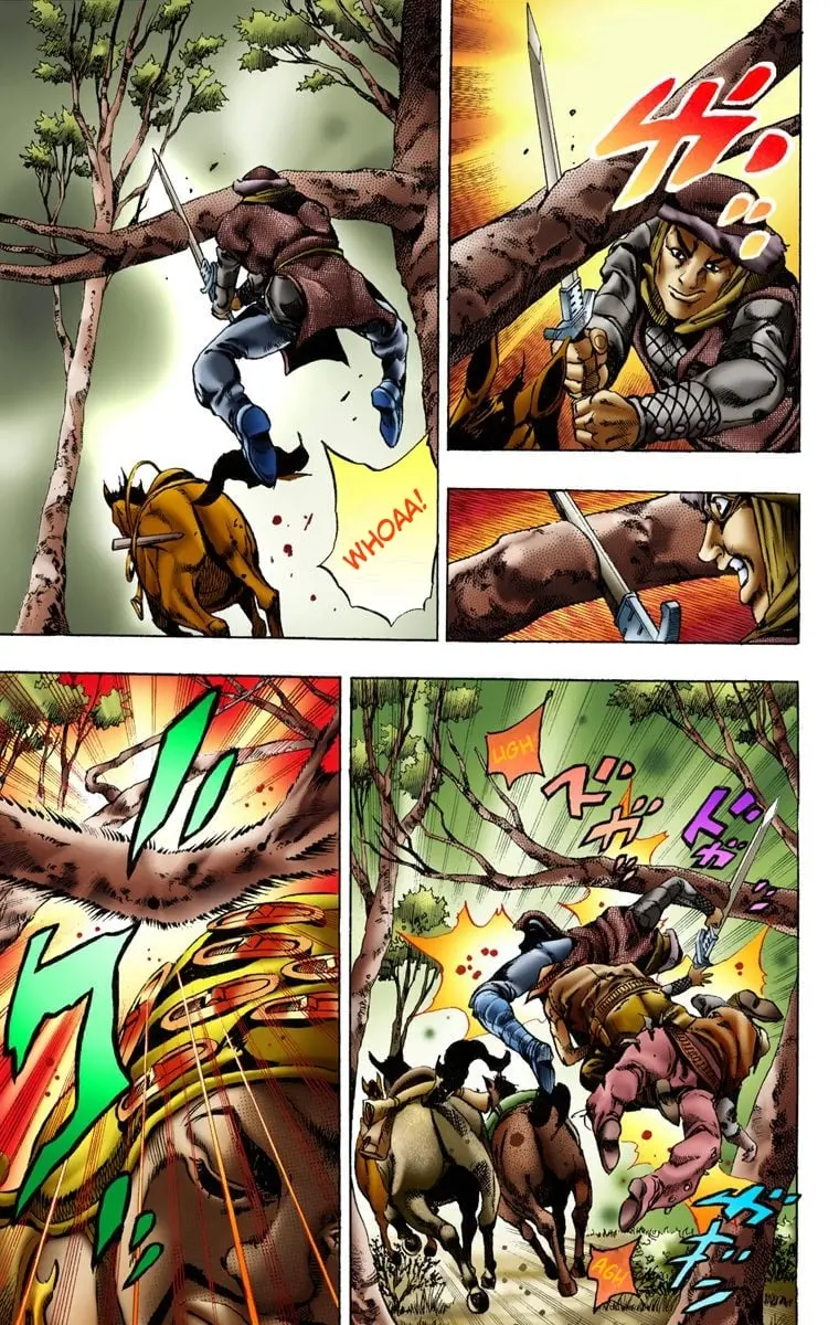JoJo's Bizarre Adventure Steel Ball Run Colored Manga, chapter 8, page 5