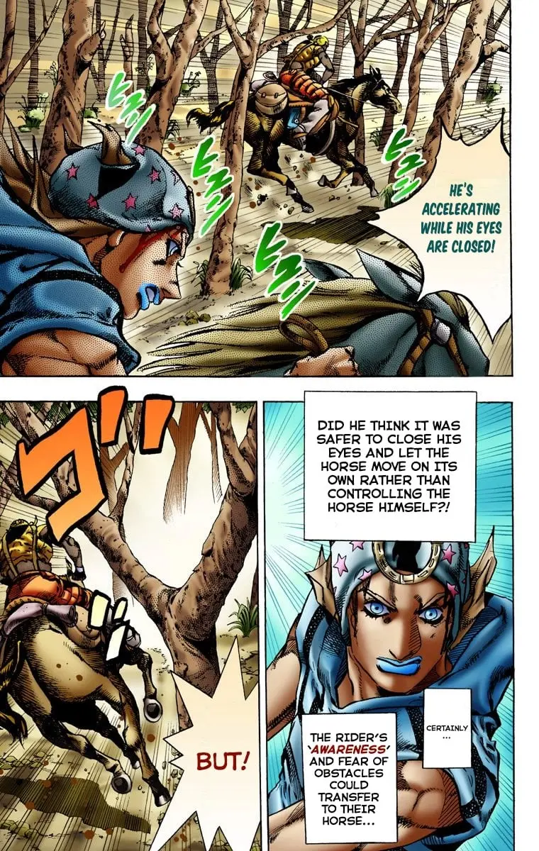 JoJo's Bizarre Adventure Steel Ball Run Colored Manga, chapter 8, page 7