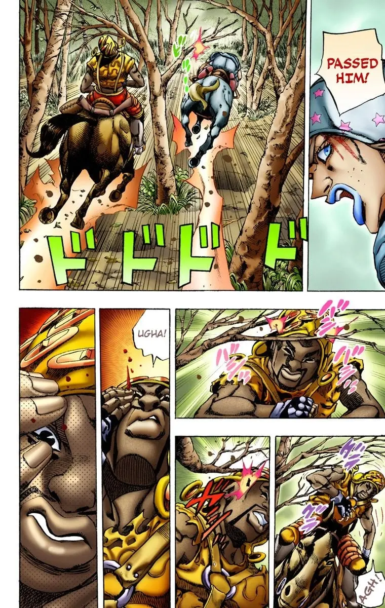 JoJo's Bizarre Adventure Steel Ball Run Colored Manga, chapter 8, page 9