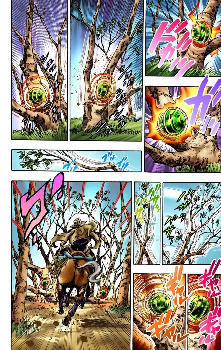 JoJo's Bizarre Adventure Steel Ball Run Colored Manga, chapter 8, page 20
