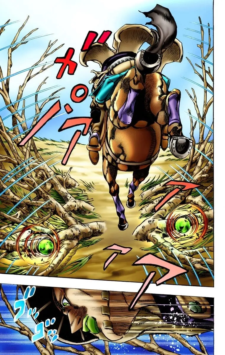 JoJo's Bizarre Adventure Steel Ball Run Colored Manga, chapter 8, page 21