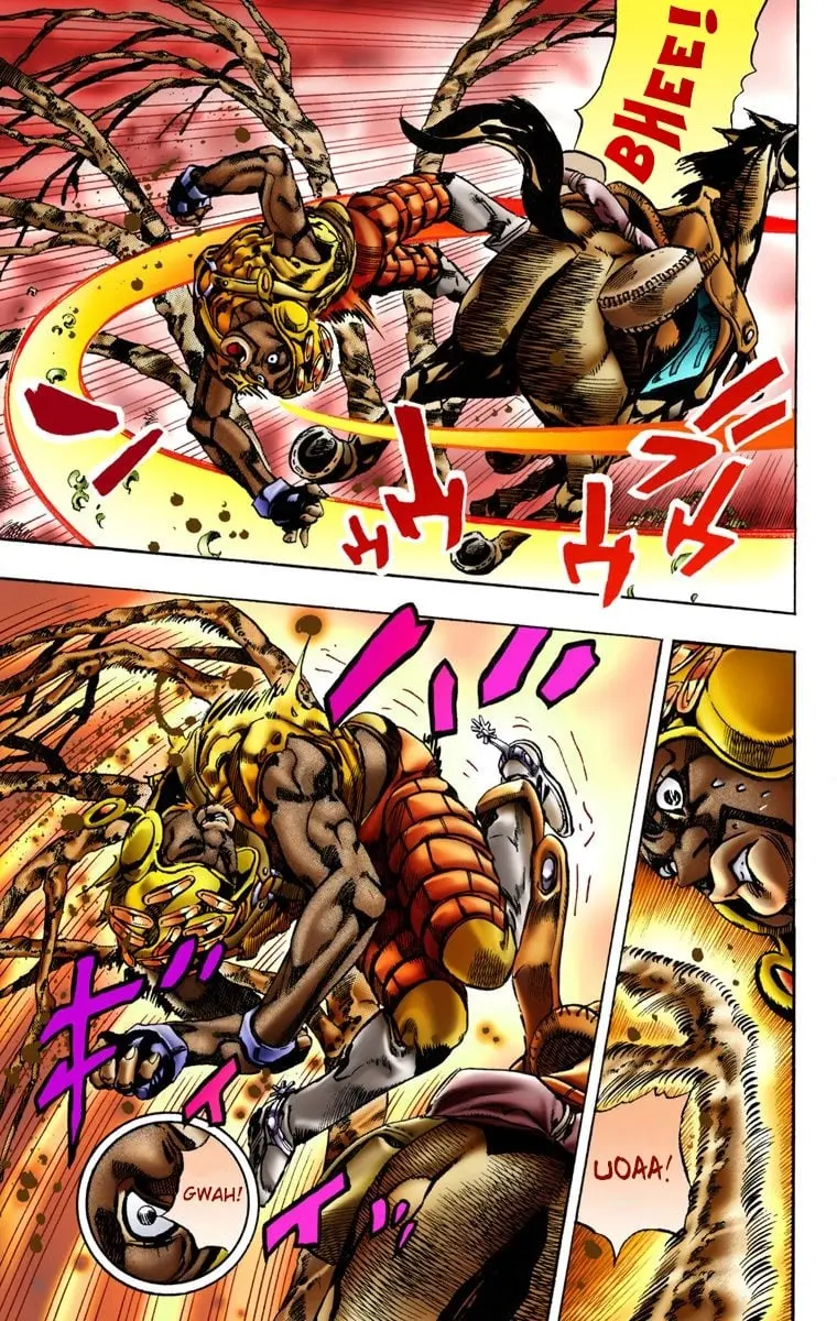 JoJo's Bizarre Adventure Steel Ball Run Colored Manga, chapter 8, page 23