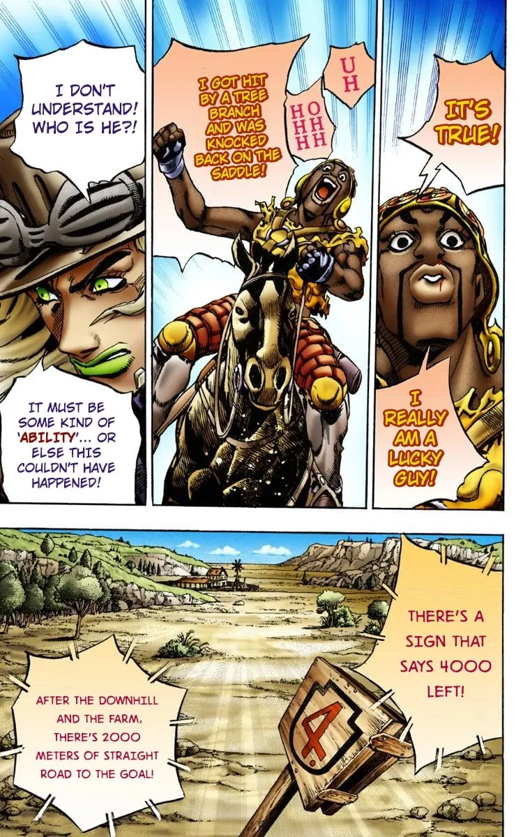 JoJo's Bizarre Adventure Steel Ball Run Colored Manga, chapter 8, page 26