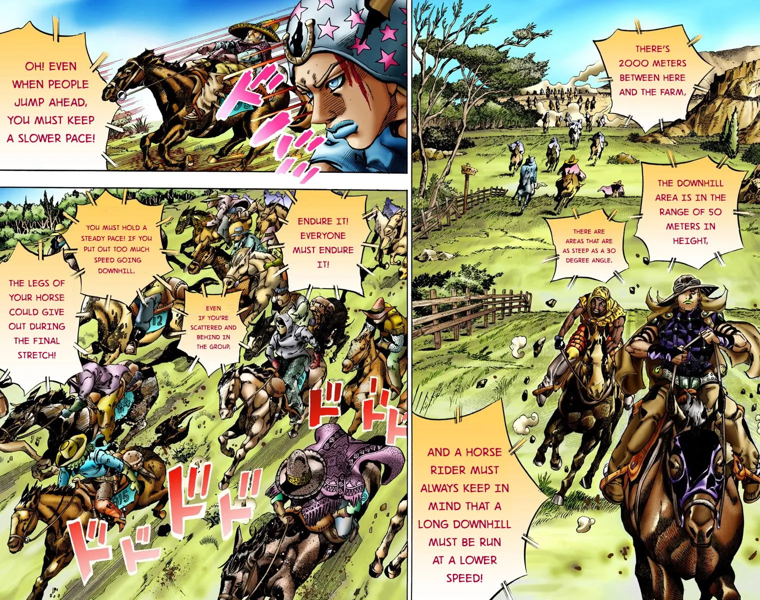 JoJo's Bizarre Adventure Steel Ball Run Colored Manga, chapter 9, page 2