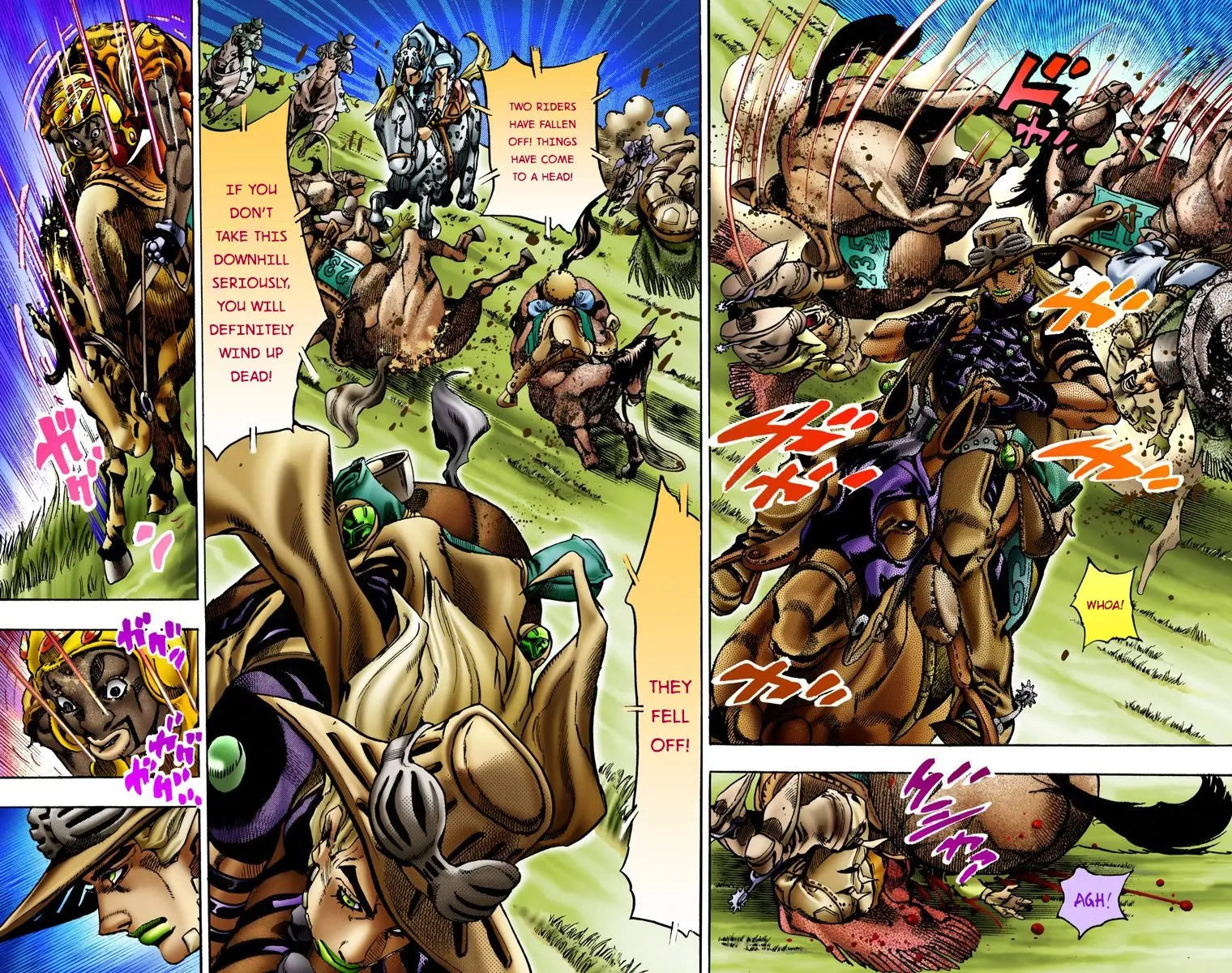 JoJo's Bizarre Adventure Steel Ball Run Colored Manga, chapter 9, page 15