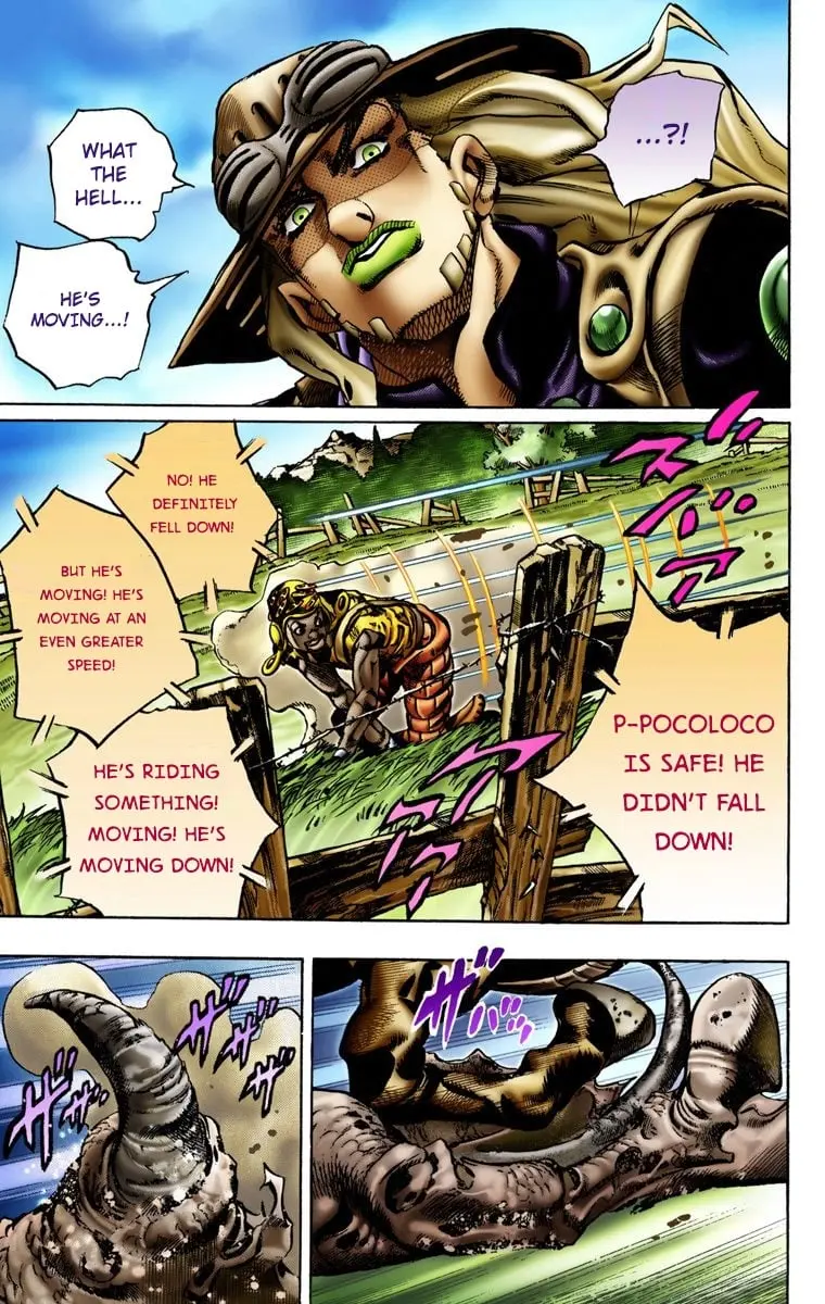 JoJo's Bizarre Adventure Steel Ball Run Colored Manga, chapter 9, page 19