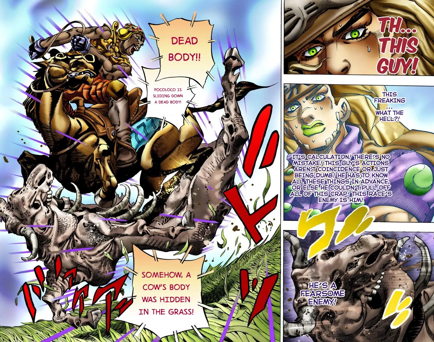 JoJo's Bizarre Adventure Steel Ball Run Colored Manga, chapter 9, page 20