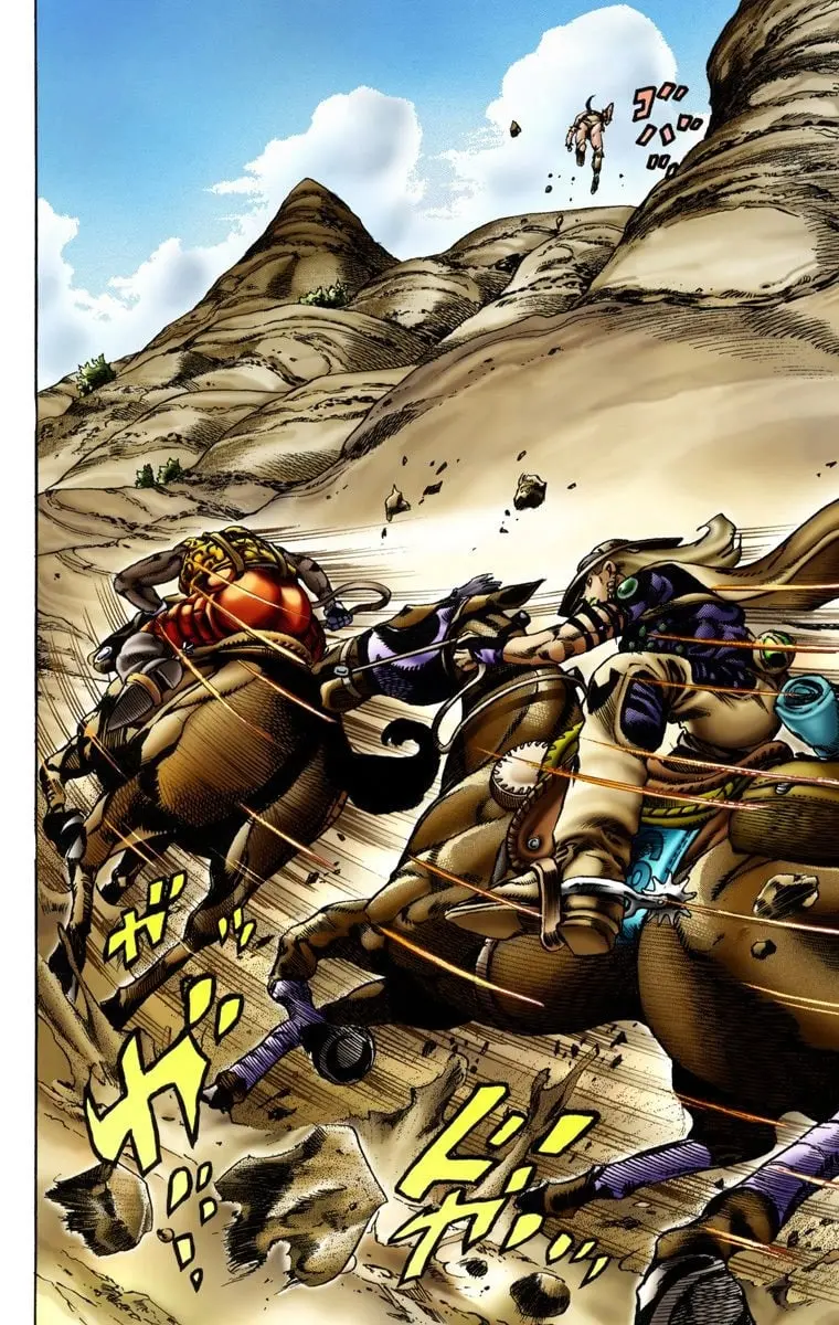 JoJo's Bizarre Adventure Steel Ball Run Colored Manga, chapter 10, page 9
