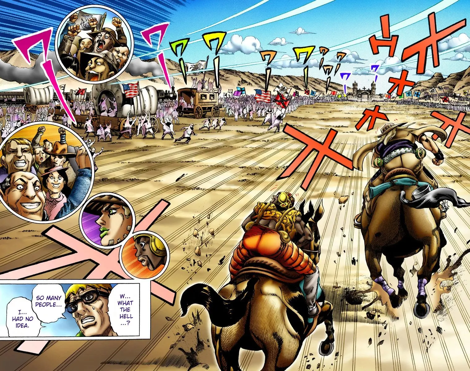 JoJo's Bizarre Adventure Steel Ball Run Colored Manga, chapter 10, page 14