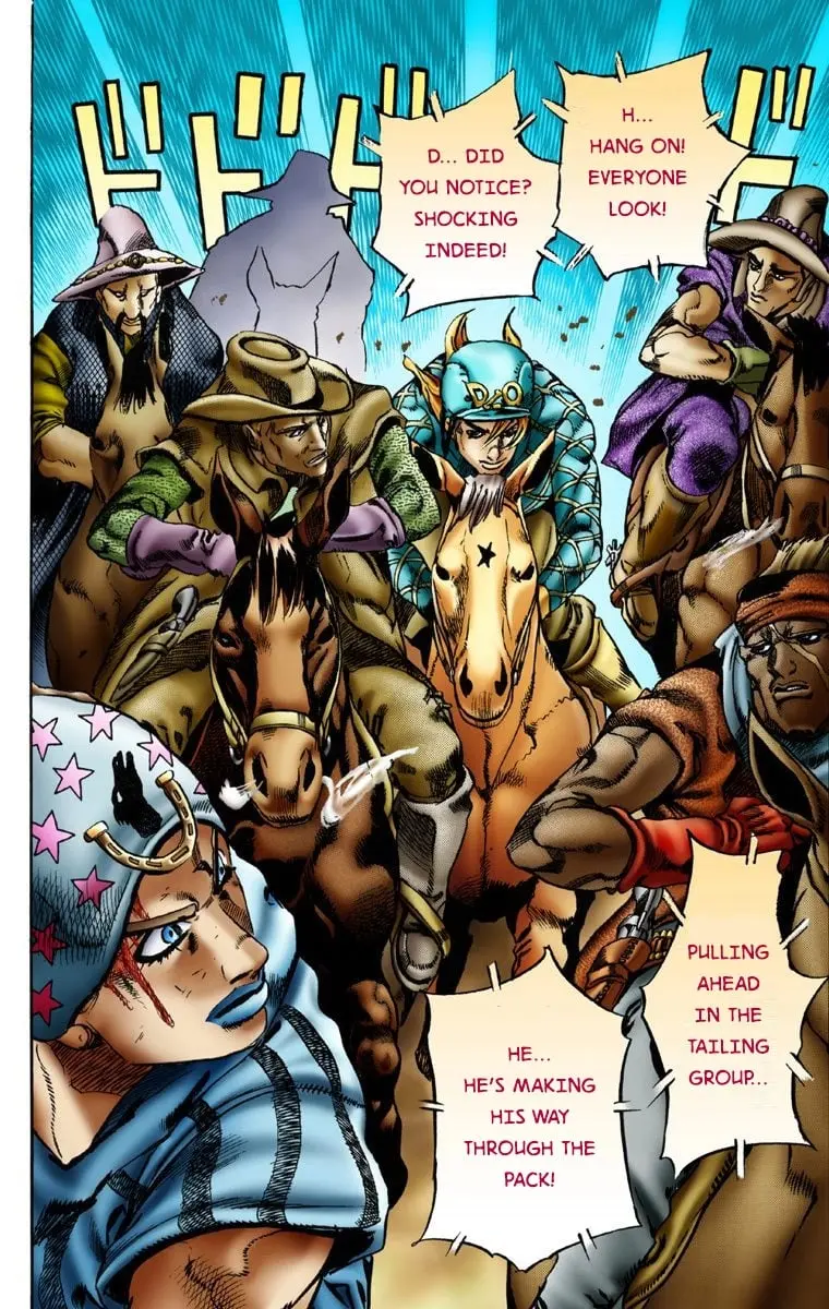 JoJo's Bizarre Adventure Steel Ball Run Colored Manga, chapter 10, page 19