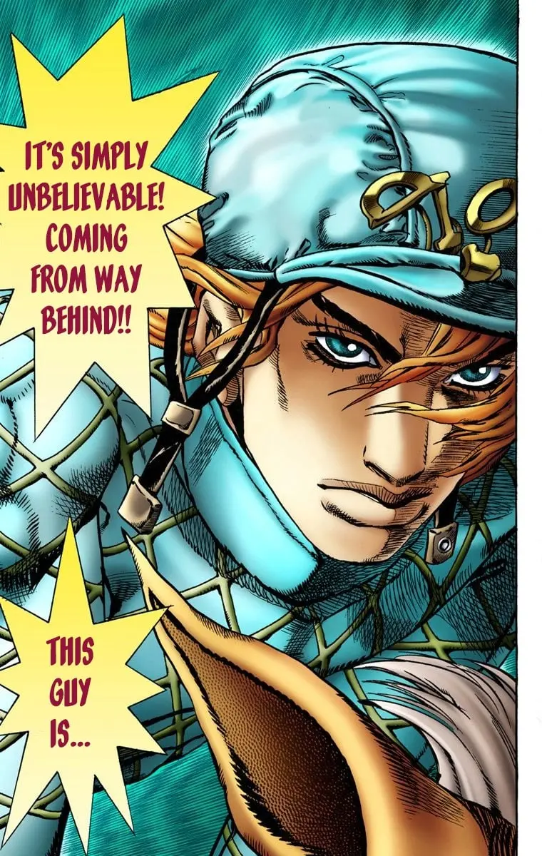 JoJo's Bizarre Adventure Steel Ball Run Colored Manga, chapter 10, page 20