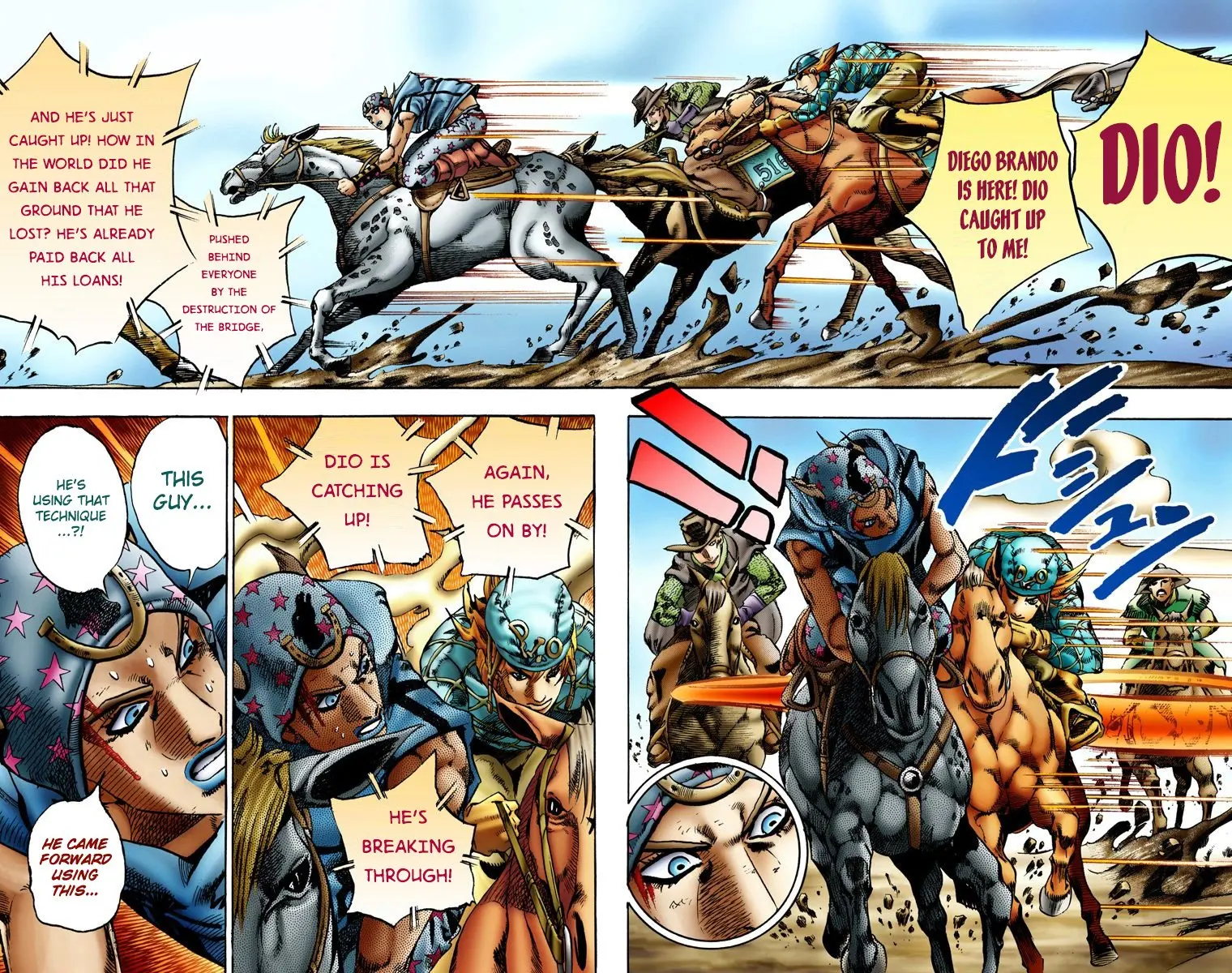 JoJo's Bizarre Adventure Steel Ball Run Colored Manga, chapter 10, page 21