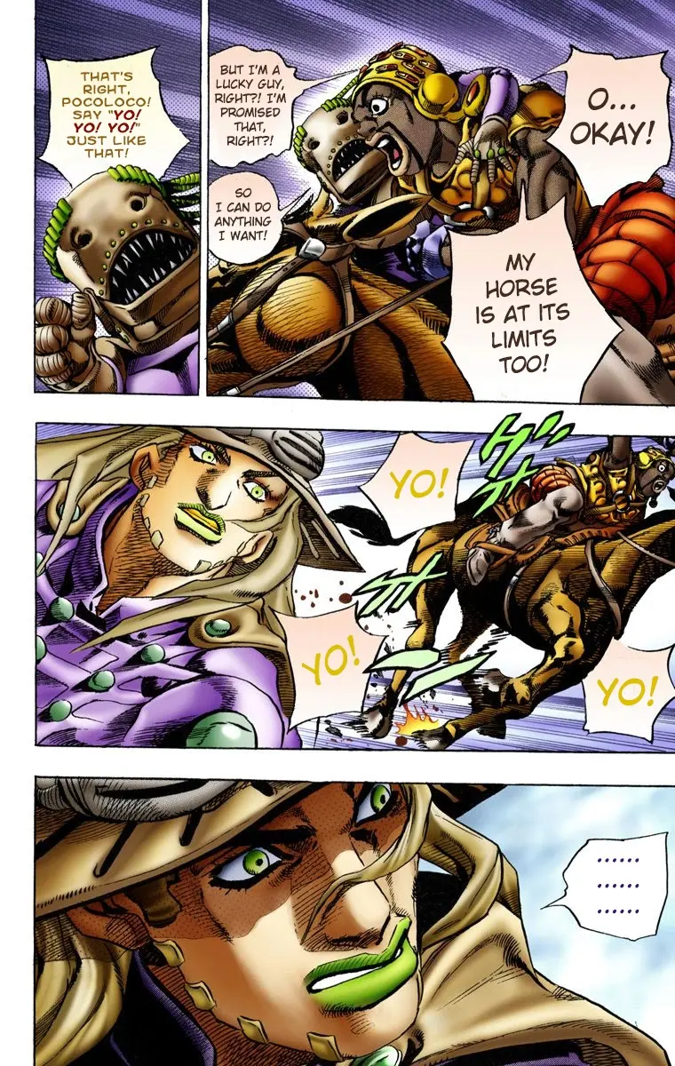 JoJo's Bizarre Adventure Steel Ball Run Colored Manga, chapter 11, page 9