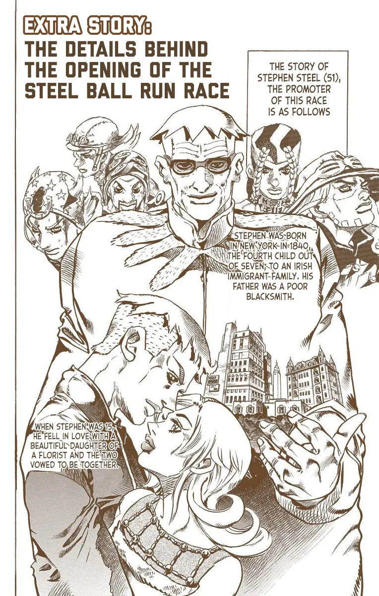 JoJo's Bizarre Adventure Steel Ball Run Colored Manga, chapter 11.5, page 1