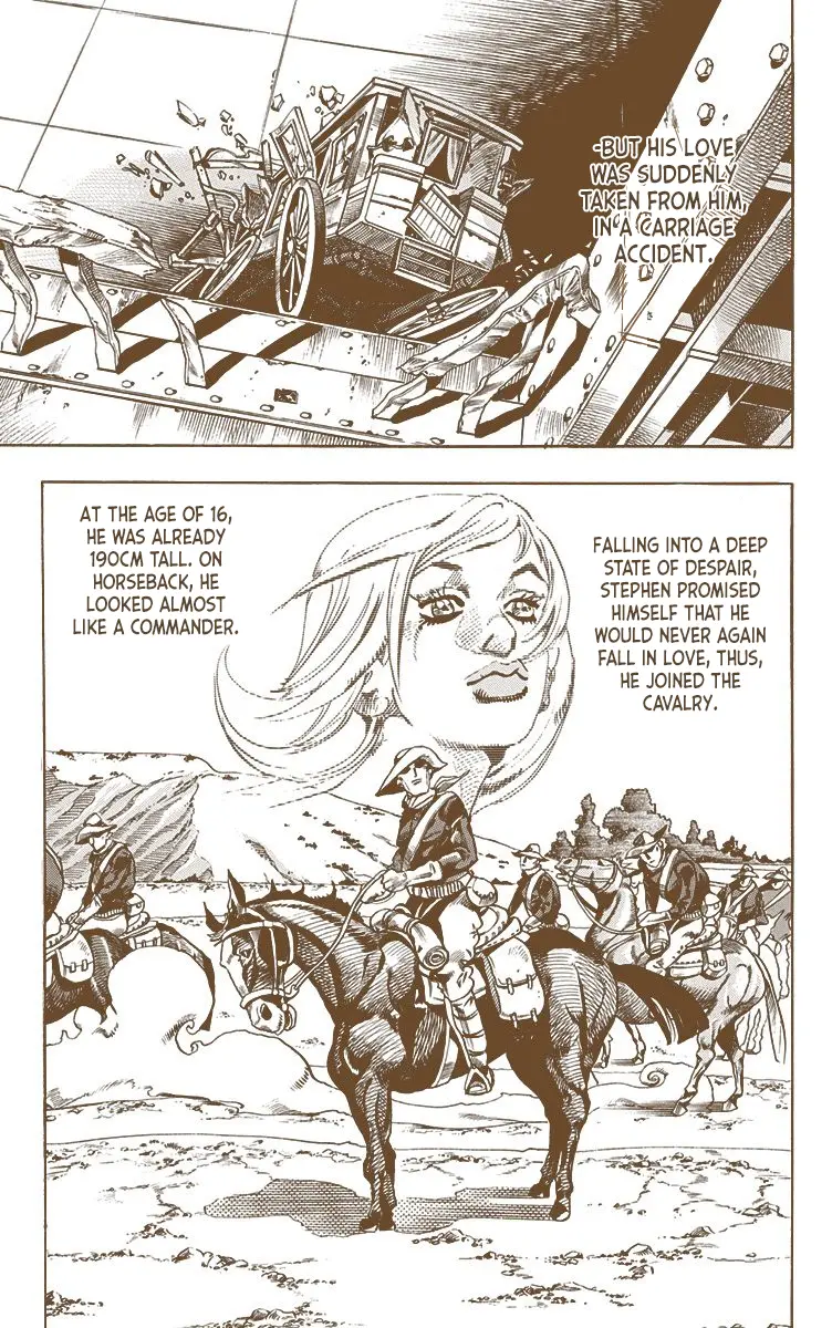 JoJo's Bizarre Adventure Steel Ball Run Colored Manga, chapter 11.5, page 2