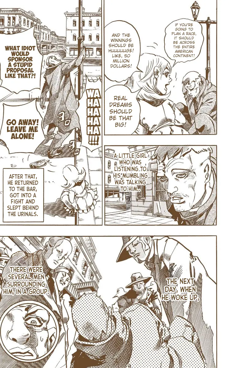 JoJo's Bizarre Adventure Steel Ball Run Colored Manga, chapter 11.5, page 5