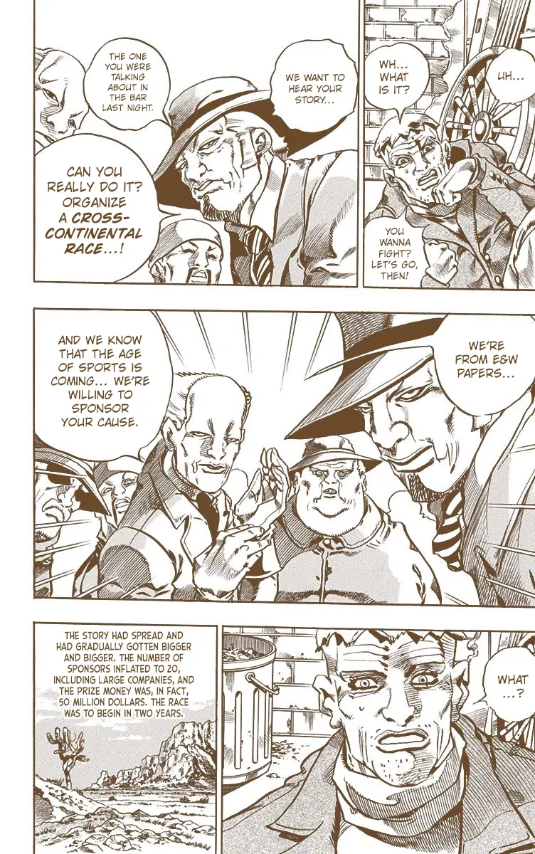 JoJo's Bizarre Adventure Steel Ball Run Colored Manga, chapter 11.5, page 6